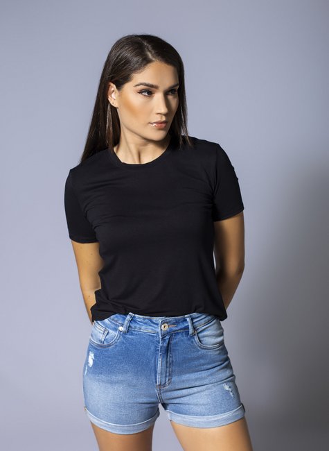 Moda Que Blusa Usar Com Short Cintura Alta Short Jeans Com